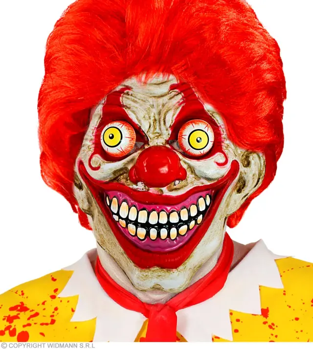 Αποκριάτικο Αξεσουάρ Μάσκα Killer Clown Googly Eyes (Widmann) (W-30304) 3