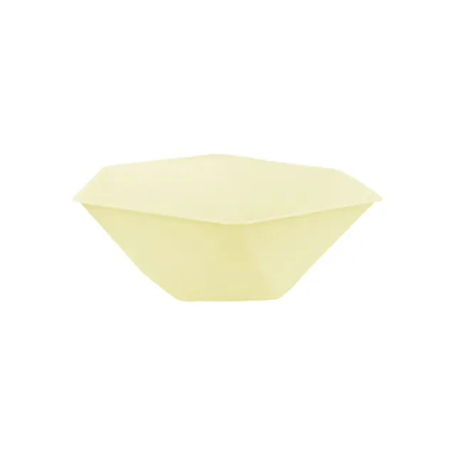 Μπολ εξάγωνα Vert Decor Yellow 15.8 x 13.7 εκ - Κίτρινο Παστέλ / 6 τεμ