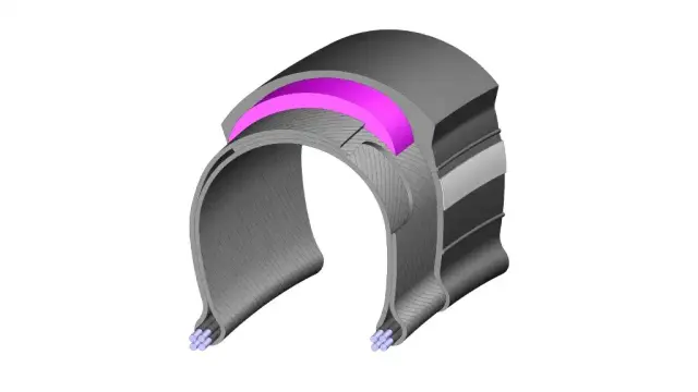 ΕΛΑΣΤΙΚΟ RUBENA MITAS HOOK 700x35C 37-622 V69 STOP THORN REFLEX 2