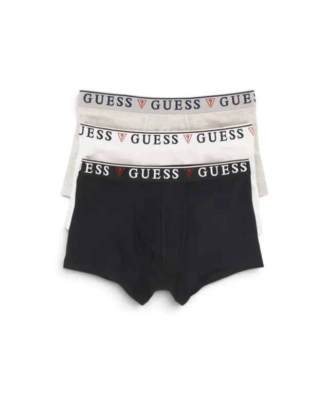Guess - Ανδρικά Μποξεράκια 3Pack U97G01KCD31-F017 Μαύρο/πολύχρωμο - 2XL