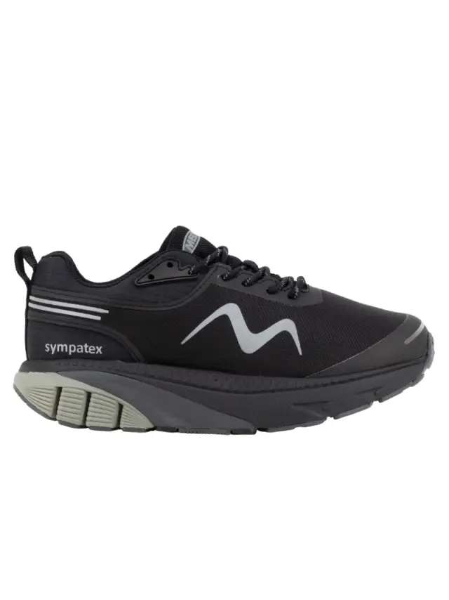MBT Sneakers Ανδρικό ύφασμα Μαύρο MBT/1600 SYM MEN BLACK - 41,5 3