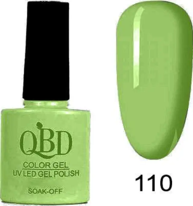 QBD Ημιμόνιμο βερνίκι color Gel Uv/Led Gel Polish 110