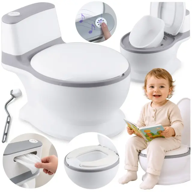 Ricokids Διαδραστικό Παιδικό Γιογιό Τουαλέτα με Ήχους
