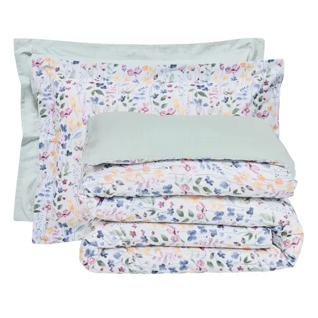 Σετ Παπλωματοθήκη 160x240 Μονή Casual Das Home 5453 Multicolor 70% Βαμβάκι-30% Πολυέστερ 3