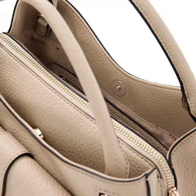 Guess - Γυναικεία Τσάντα Jessa Bag HWBG836206-TAU Εκρού 3