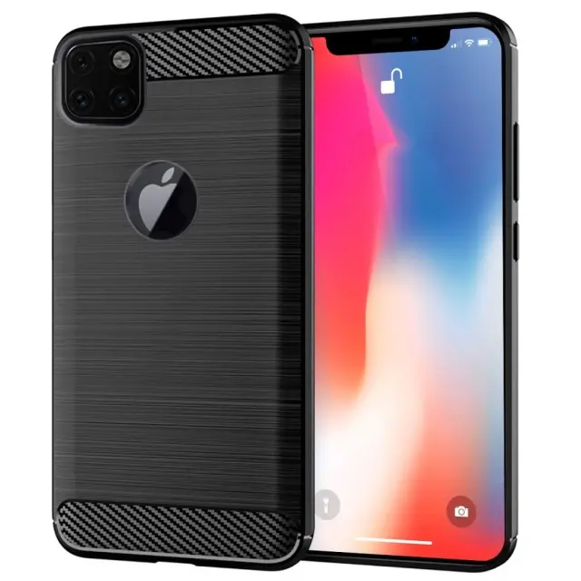Θήκη Σιλικόνης Μαύρη iPhone 11 Pro Max