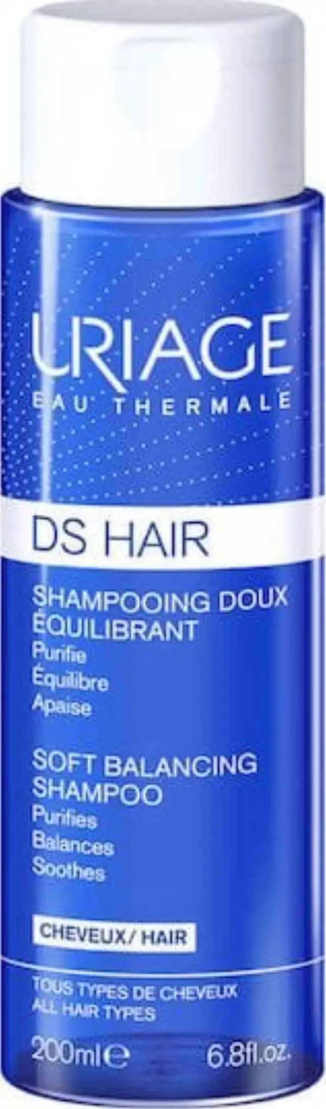Uriage DS Hair Soft Balancing Σαμπουάν κατά της Πιτυρίδας για Όλους τους Τύπους Μαλλιών 200ml