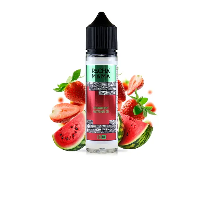 Pacha Mama Strawberry Watermelon 10ml (60ml) - Charlie's Chalk Dust Flavorshots