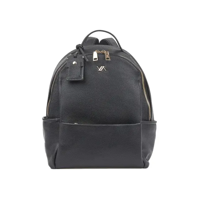 VERDE ΓΥΝΑΙΚΕΙΟ ΣΑΚΙΔΙΟ ΠΛΑΤΗΣ-BACKPACK 16-0008916 ΜΑΥΡΟ