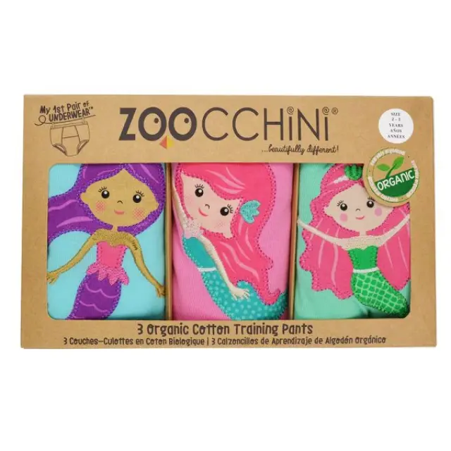 Zoocchini Εκπαιδευτικά Βρακάκια 3τμχ. Mermaids ZOO13017