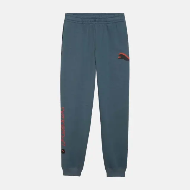 Puma Boy's Street Relaxed Sweatpants Πετρόλ 694672-37 (Puma)