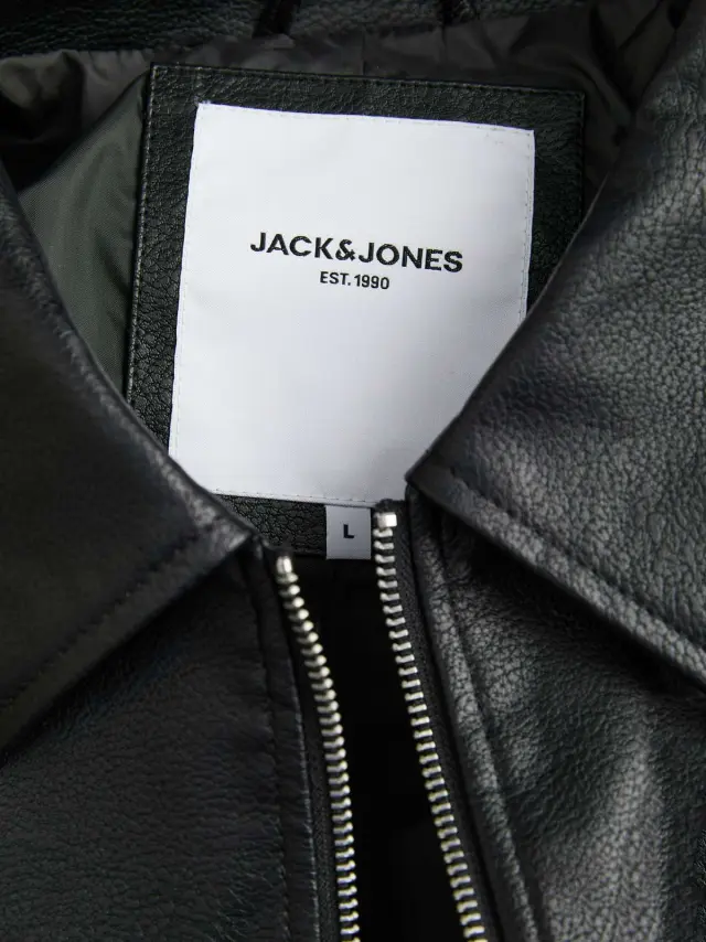 JJECASABLANCA PU JACKET NOOS Black 3