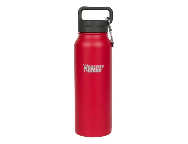 Μπουκάλι Θερμός Stein Healthy Human με χωρητικότητα 621ml και διατήρηση θερμοκρασίας 12h ζεστό / 24h κρύο - Red Hot 21OZ Red Hot 2