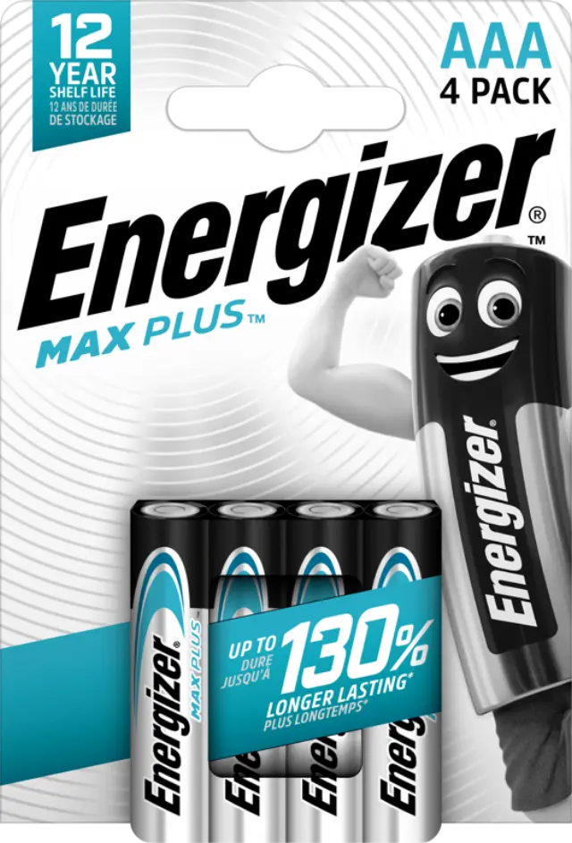 Energizer MAX Plus LR03/AAA alkaline battery (blister) (ENE17792)