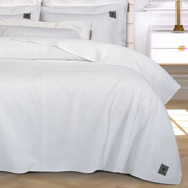 Κουβερλί 240x250 King Size Essential Greenwich Polo Club 3494 White 100% Microfiber 2
