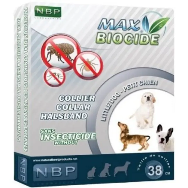 Max Biocide Αντιπαρασιτικό Περιλαίμιο Σκύλου 38cm