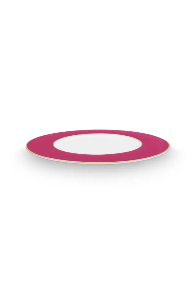 PIP STUDIO ΠΟΡΣΕΛΑΝΙΝΟ ΠΙΑΤΟ PIP CHIQUE ΡΟΖ & ΧΡΥΣΟ 28cm - One size 2