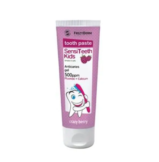Frezyderm| SensiTeeth Kids Tooth Paste 500ppm | Παιδική Οδοντόκρεμα Κατά της Τερηδόνας | 50ml