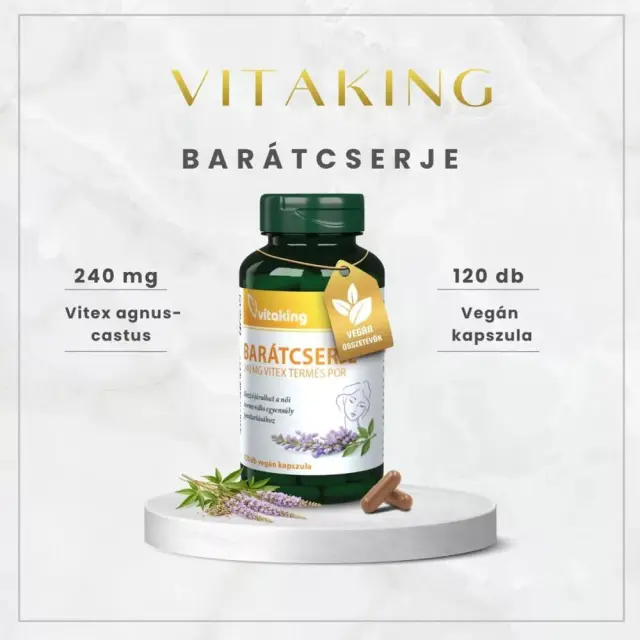 Vitaking Chasteberry 240mg 3