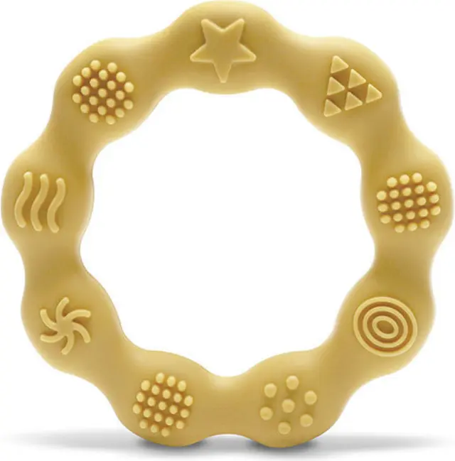 Lorelli Μασητικό Σιλικόνης Ring Fresh Yellow 10210920001