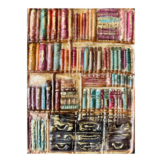 Καλούπι εύκαμπτο A5, 21x14.8cm, Stamperia, Venice City of Art, Books 2