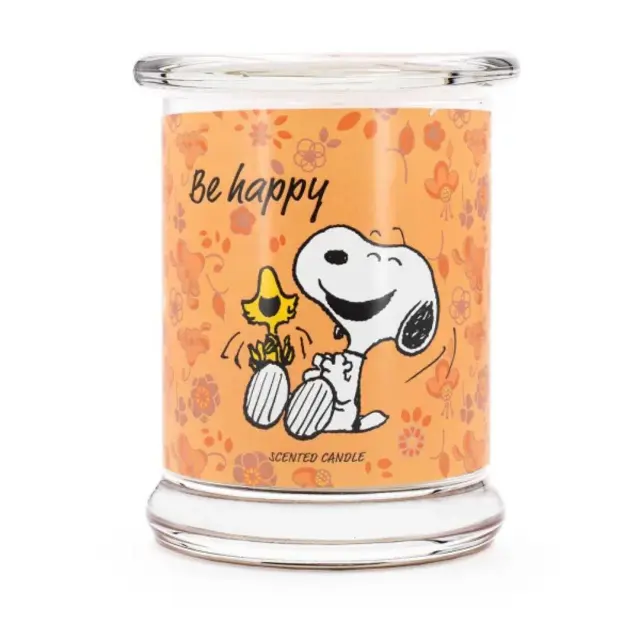 Peanuts Snoopy Αρωματικό Κερί (250gr): Be Happy