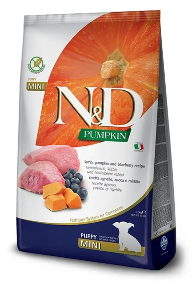 FARMINA N&D Pumpkin Mini Puppy - dry dog food - 2,5 kg
