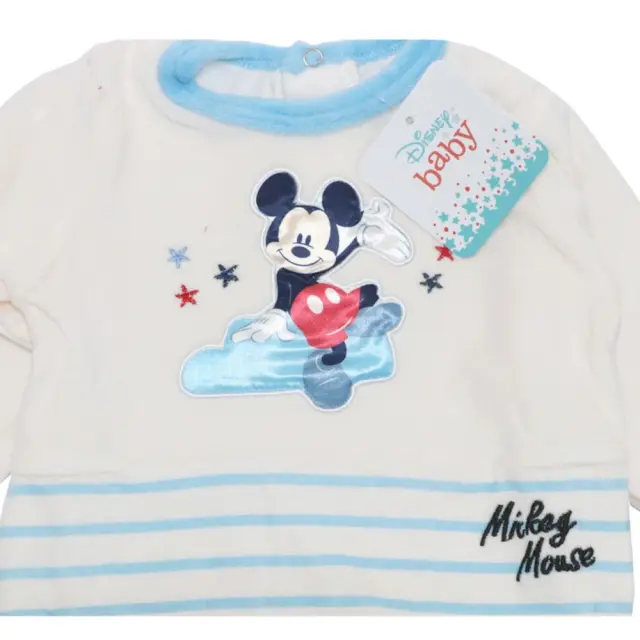 Φορμάκι Velour Mickey White Blue Lines 8030250 - 12 M (80cm) 2