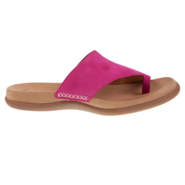 Gabor Παντόφλες Γυναικείο δέρμα Nubuck Ροζ GAB/03700 33-PINK
