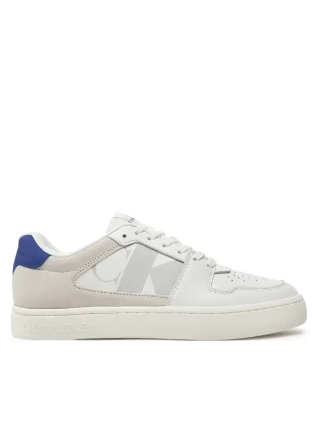 Calvin Klein - Ανδρικά Sneakers Classic Cupsole Low Laceup Nbs YM0YM01002-0LD Λευκό