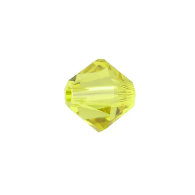Swarovski 5328 XILION Bicone Lime 6mm - 18τεμ