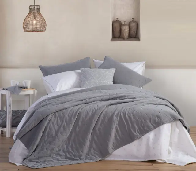 ΚΟΥΒΕΡΛΙ ΥΠΕΡΔΙΠΛΟ EYDIS 230X240 GREY NEF NEF
