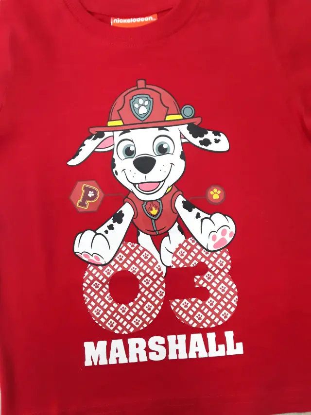 Μπλουζάκι T-shirt Καλοκαιρινό Paw Patrol Yellow Rubble 80102450005 - 6-7 Y (122cm) 2