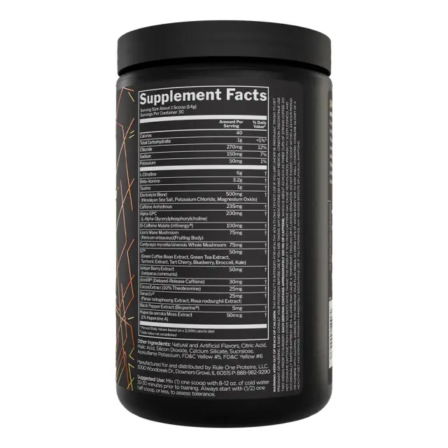 Rule1 Prelift Orange Pineapple, 420 g 2
