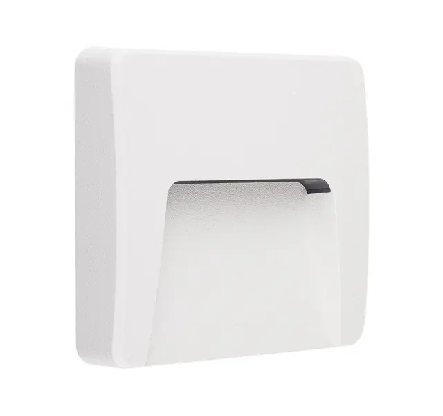 LED ΦΩΤΙΣΤΙΚΟ PC ΕΠΙΤΟΙΧΟ ΕΜΜΕΣOY ΤΕΤΡΑΓΩΝΟ 3W 3000Κ IP65 ΛΕΥΚΟ