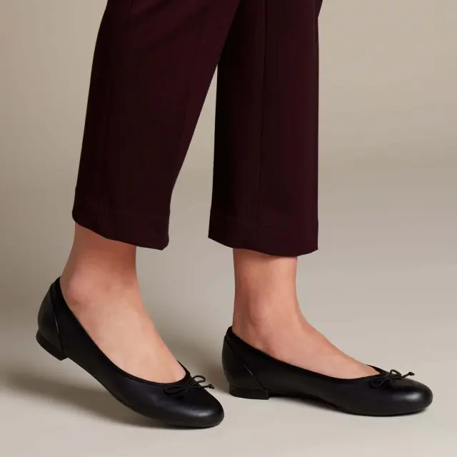 Clarks Couture Bloom Black Black Leather - 36 3