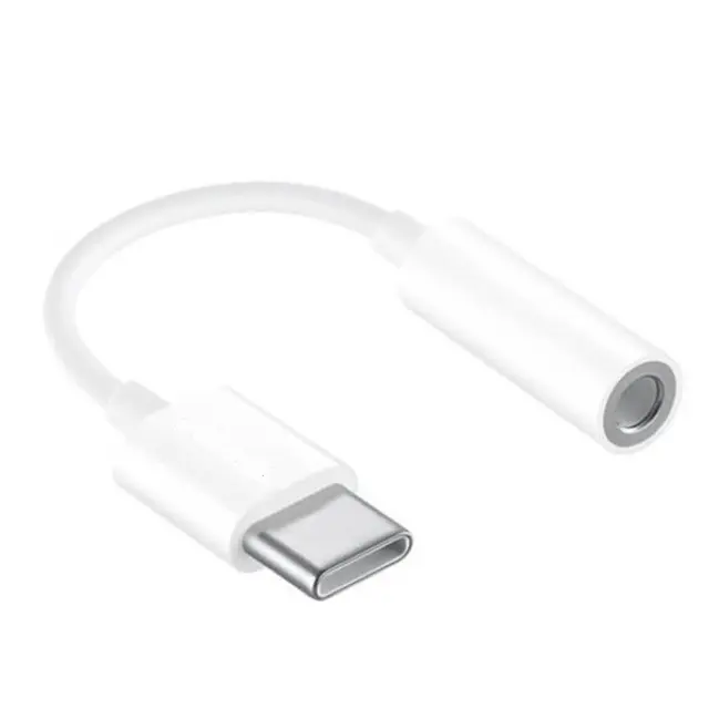 Huawei® - USB-C male - 3.5mm female (CM20)- White Bulk.