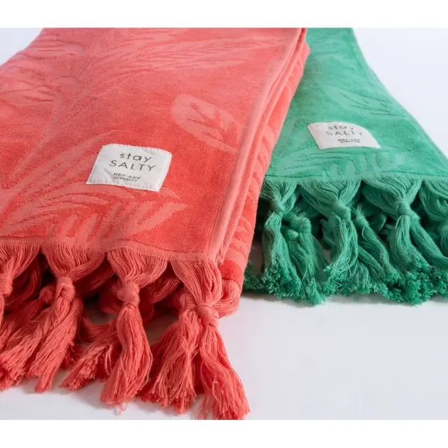 Nef-Nef Homeware Πετσέτα Θαλάσσης Charisma 80x160 Green 2