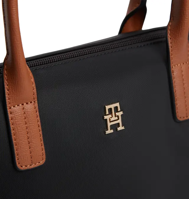 Τσάντα TOMMY HILFIGER Popette Mini Tote 17709 Μαυρο 3