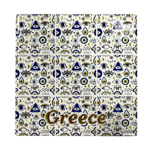 Σετ σουβέρ Greece 4τμχ - Coaster set 4pcs 026057 2