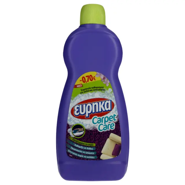 Σαμπουάν Για Χαλιά Και Ταπετσαρίες ΕΥΡΗΚΑ CARPET CARE 500ml