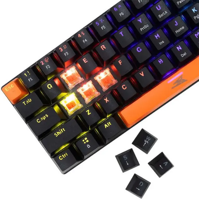 Baracuda Gaming Keyboard Dolphin Red Black (DOLPHIN-B-RED SW.) 2