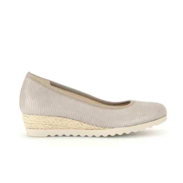 Gabor Πλατφόρμες Γυναικείο δέρμα Nubuck Μπεζ GAB/42641 85-MUSCHEL