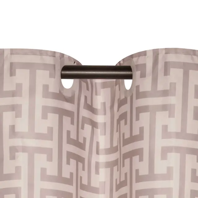 Κουρτίνα Μπάνιου 240x180 Essential Greenwich Polo Club 3122 Taupe 100% Πολυέστερ 3