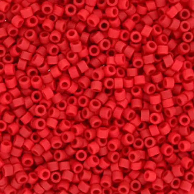 Χάντρα Miyuki Delica 11/0 - DB0753 - Matte Opaque Dark Red ~7gr