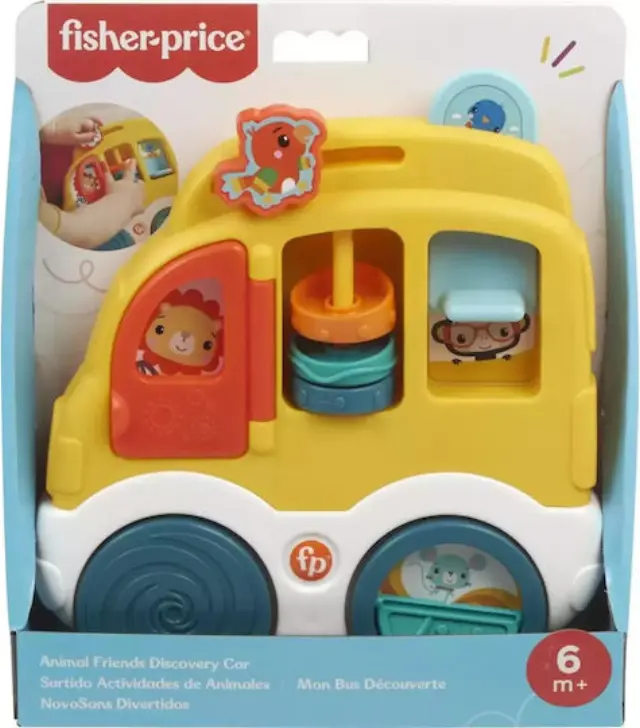 FISHER PRICE ANIMAL FRIENDS ΑΥΤΟΚΙΝΗΤΟ ΑΝΑΚΑΛΥΨΗΣ
