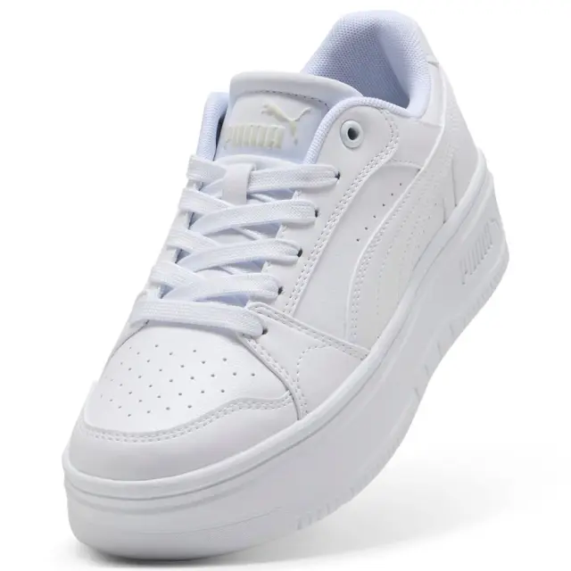 Puma Rebound Femme Low (402592-01) - Λευκό 3