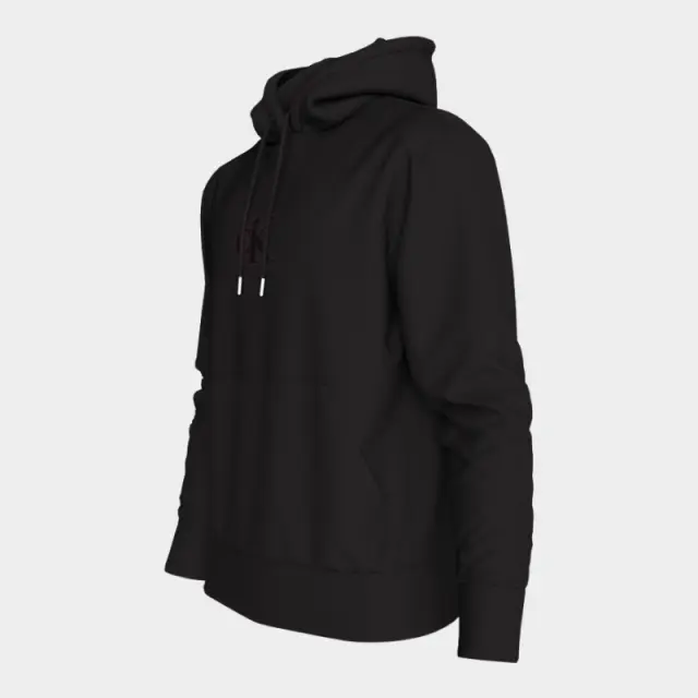 Calvin Klein - Ανδρικό Φούτερ με Κουκούλα Logo Hoodie Regular Fit LV04RD250G-UB1 Μαύρο - 2XL 2