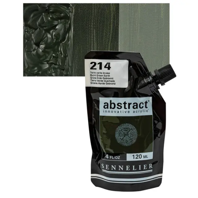 Ακρυλικό Sennelier Abstract 214 Burnt Earth Green - 120ml