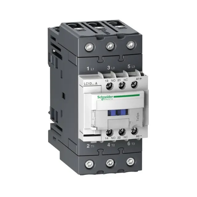 Contactor TeSys Deca, 3P, 65 A, 440 V, 3NO, IP20, 24 V DC, Plate